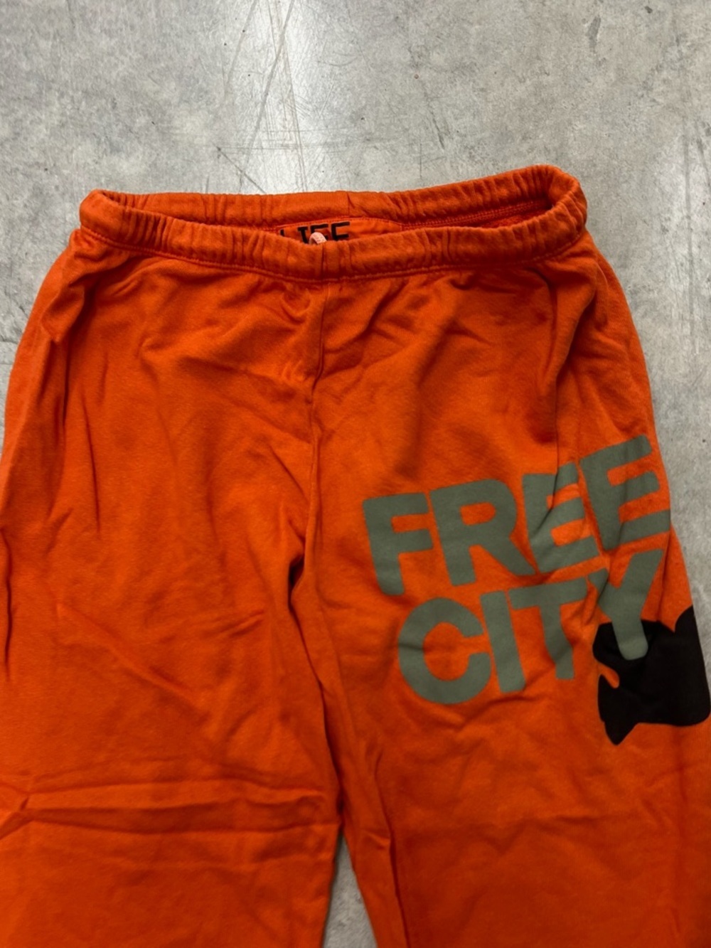 NWT Free City Sweatpants Orange Machine - Picture 4 of 6